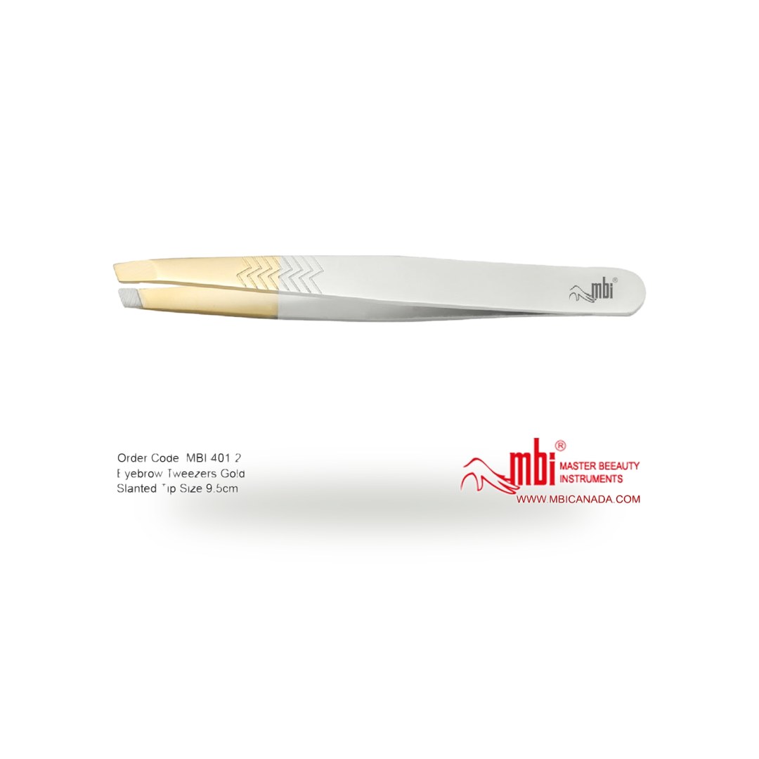 Beauty Tools category: MBI-401-2 Eyebrow Tweezer  4″