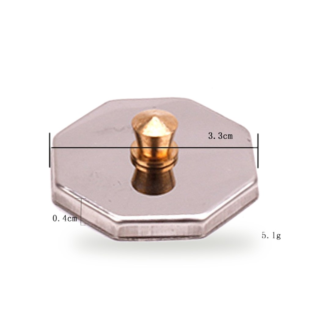 Containers category: Mini Clear Hexagon Glass Cup Lid
