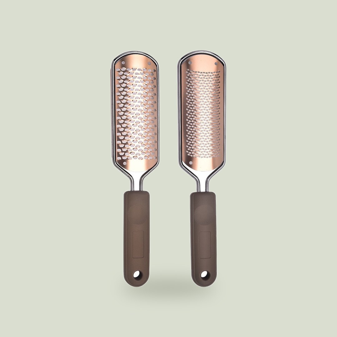Foot Files category: 2-Ways Rectangle Foot File - Gold