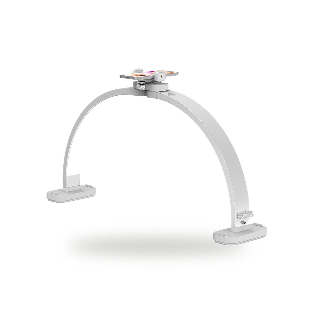 Lamp category: F-800A Manicure Table Foldable LED Moon Lamp - White