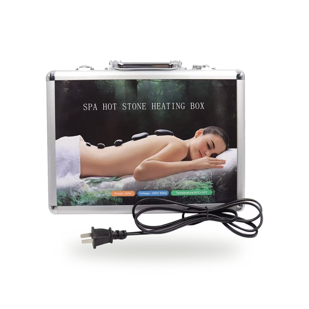 Massage Stone Heater category: Spa Hot Stone Heating Box ( 20pcs Hot Stone Included)