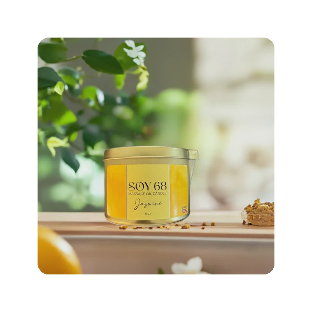 Massage category: Soy 68 Massage oil Candle 6oz