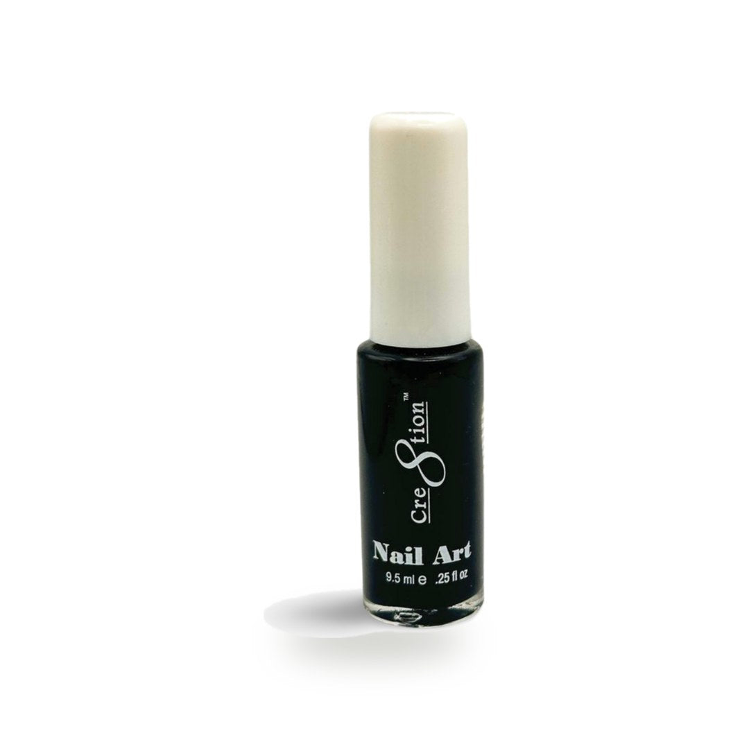 Nail Art Lacquer category: Cre8tion Nail Art Lacquer - Black