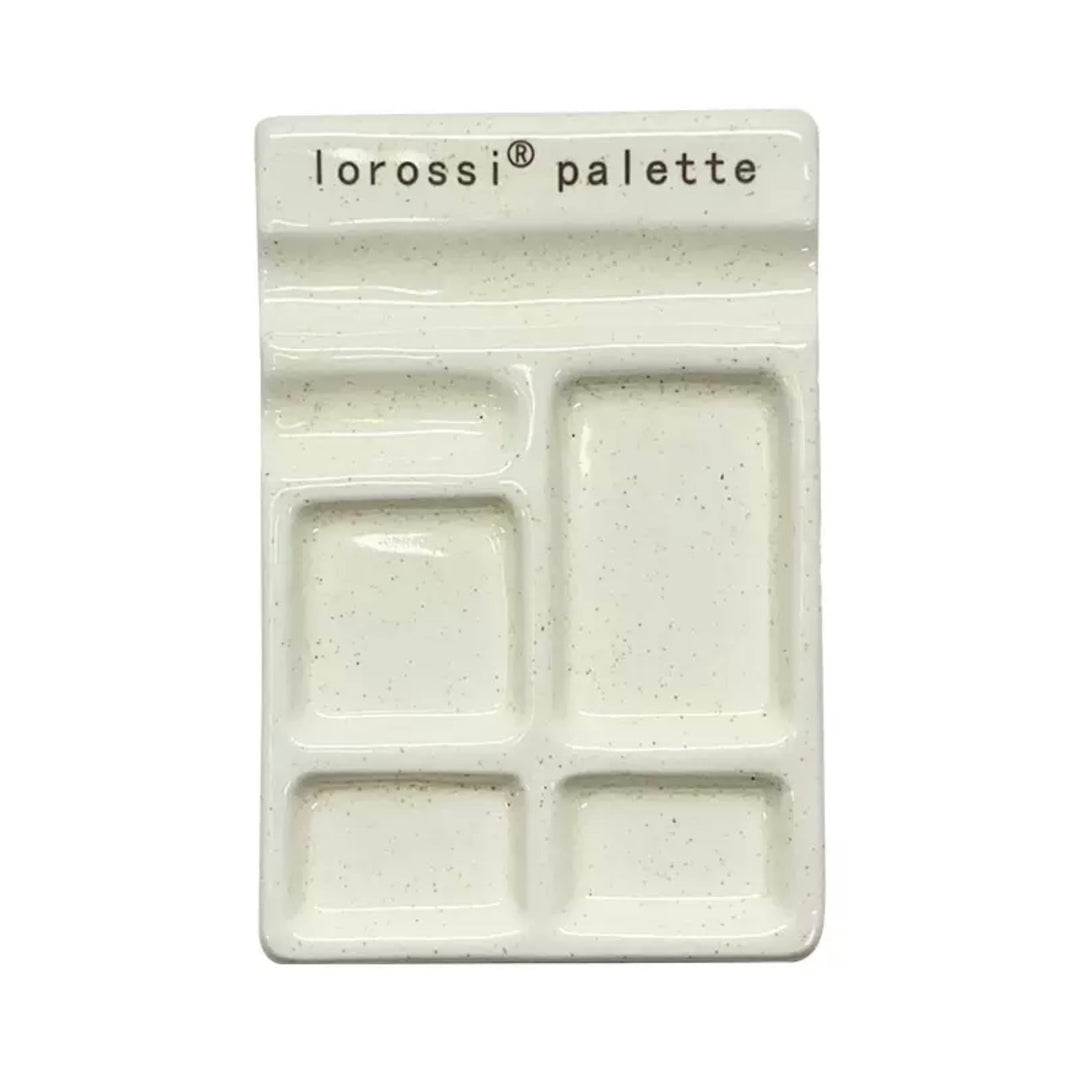 Lorossi Ceramic Color Palette &amp; Pen Holder
