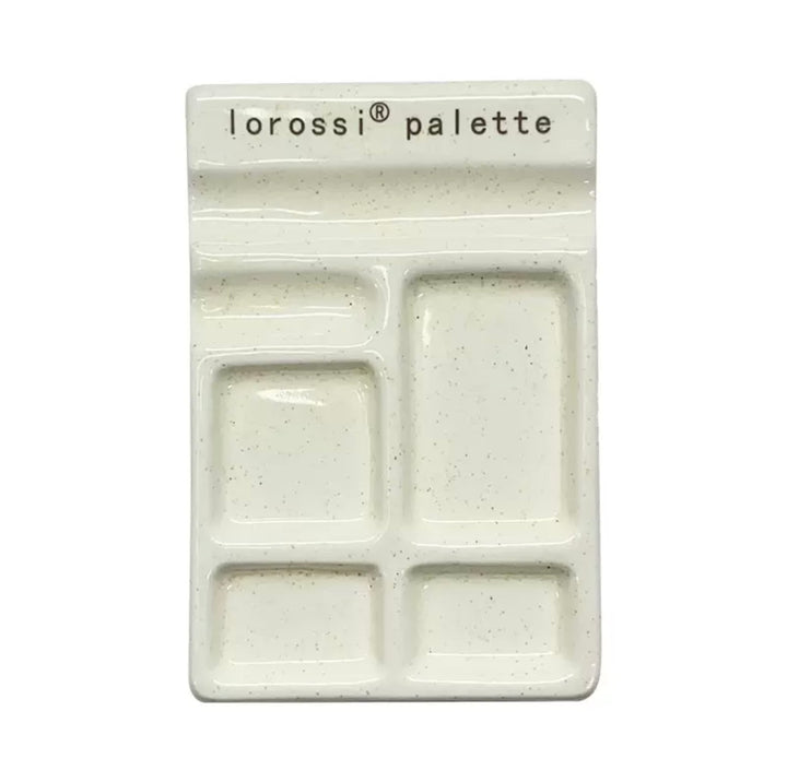 Lorossi Ceramic Color Palette &amp; Pen Holder