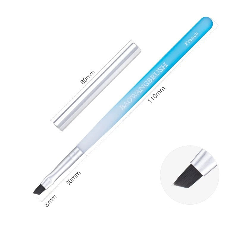 BW Ins Blue Nail Art Gel Brush Series
