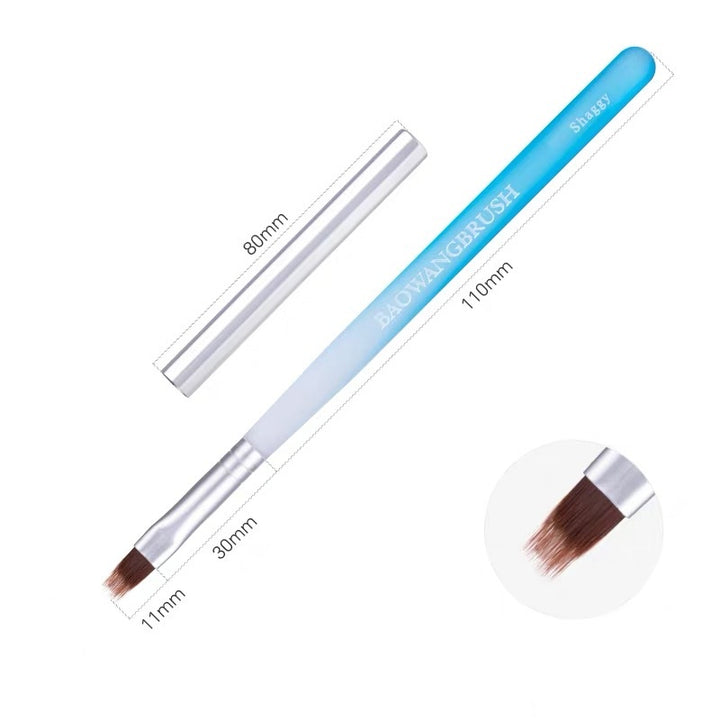 BW Ins Blue Nail Art Gel Brush Series