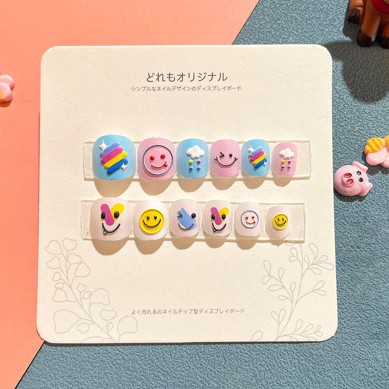 Kid Press On Nail Tips - 10 - Press On Nails
