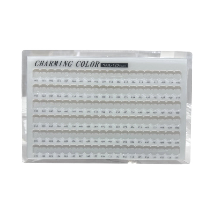 Polish Colors Display Board - 120 Colors