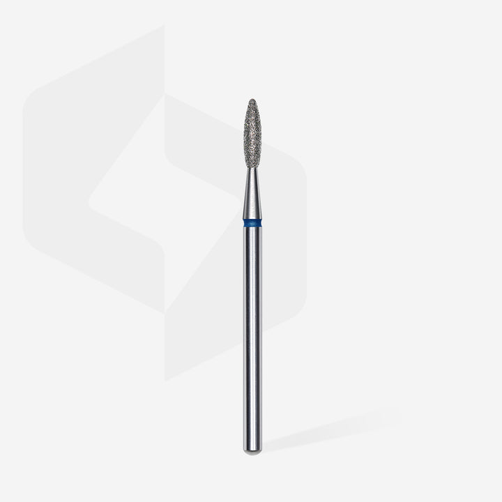 Staleks Diamond Nail Drill Bit Flame - Blue 2.1/8 mm