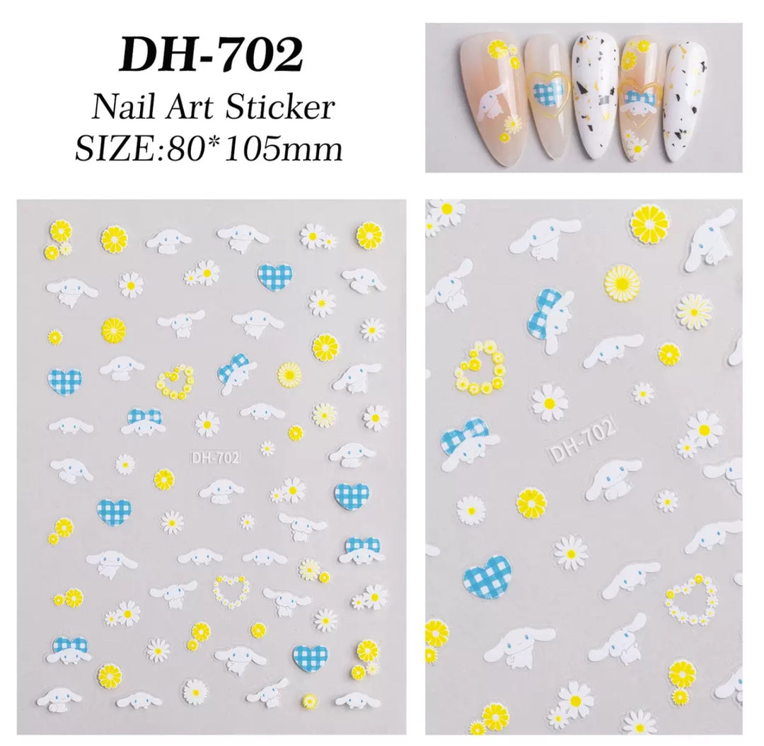 Hình dán móng tay - DH 702
