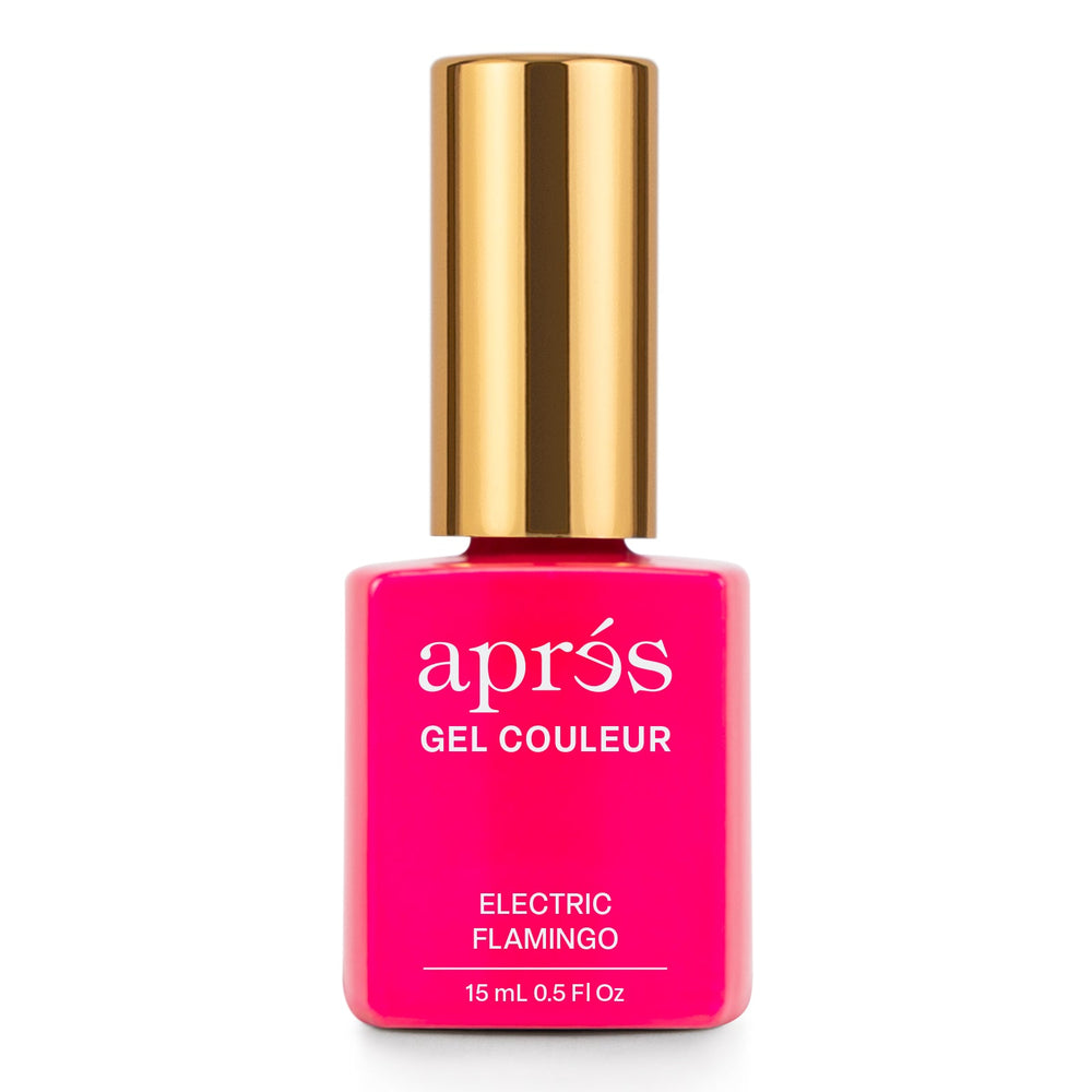 Apres Gel Couleur (HEMA&TPO FREE) - 264 Electric Flamingo - Gel Polish (view 2)