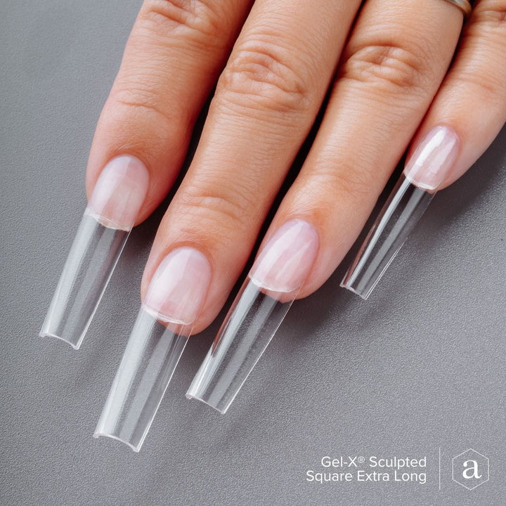 GEL-X® Sculpted Square Extra Extra Long Hộp Móng Giả - Chuyên Nghiệp (420 cái)