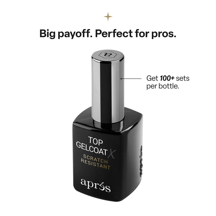 Apres Non Wipe Top Gelcoat X - 30ml (HEMA-free/TPO-free)