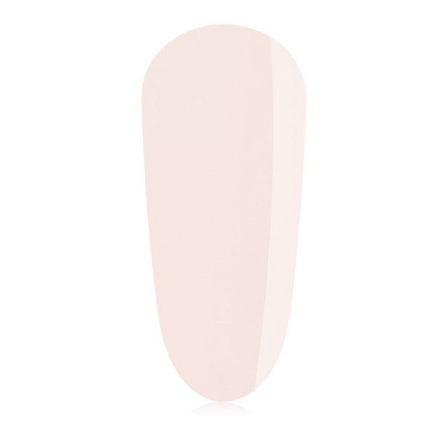 The GelBottle Hard BIAB Bunny colour swatch: creamy nude pink
