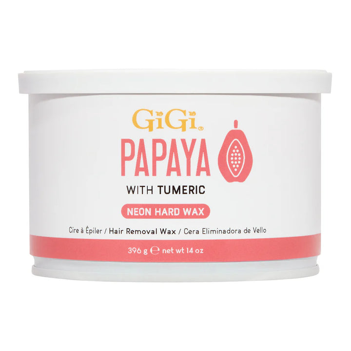 GiGi Neon Hard Wax  - Papaya  14oz