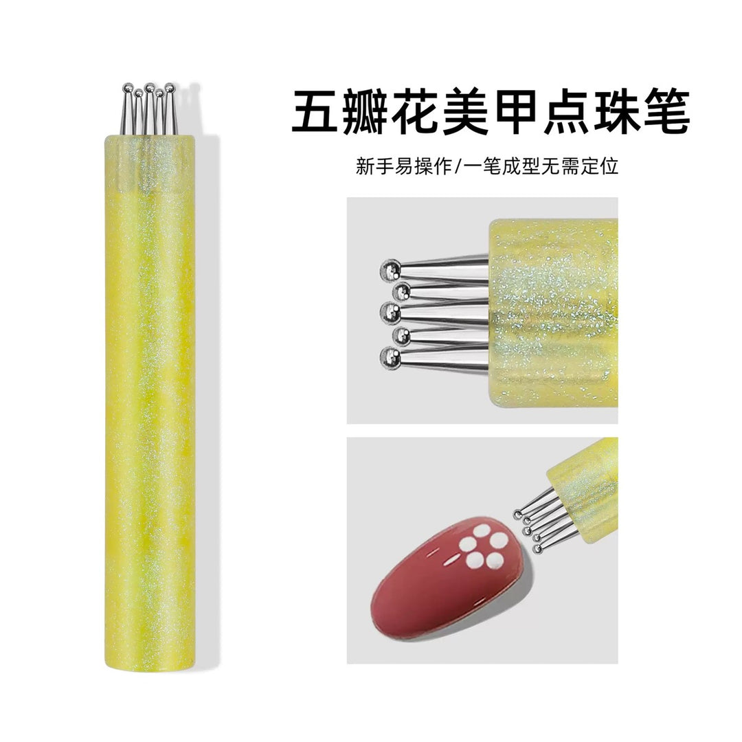 5 Dots Flower Dotting Pen
