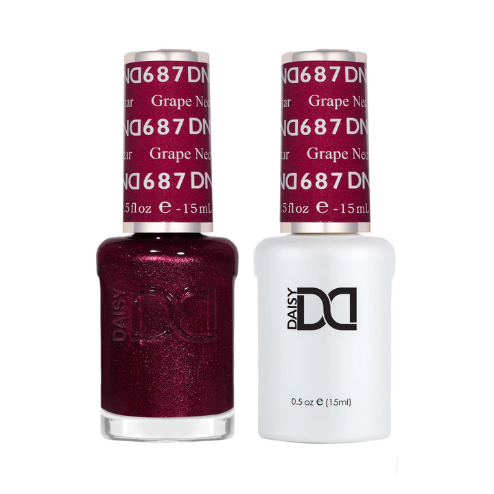 DND DUO GEL MATCHING COLOR (601-699)
