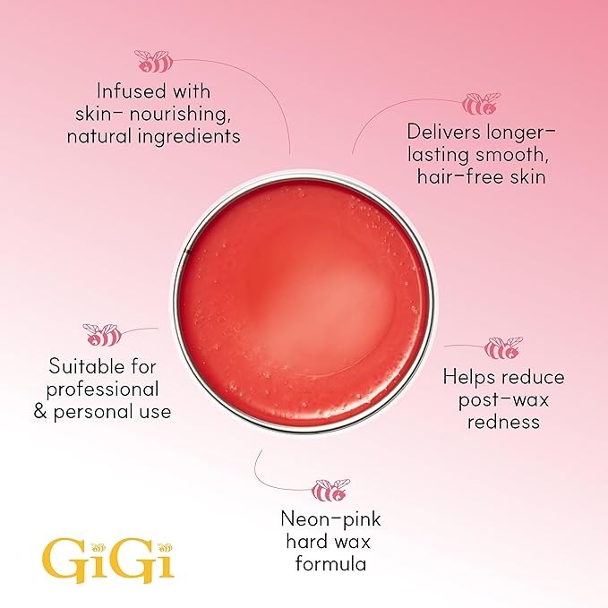 GiGi Neon Hard Wax  - Watermelon  14oz