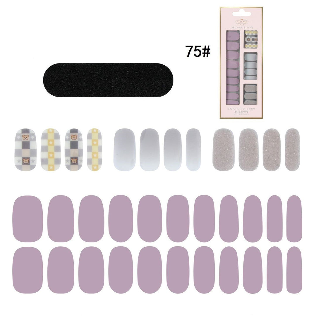 JOYME Gel Nail Strips #75