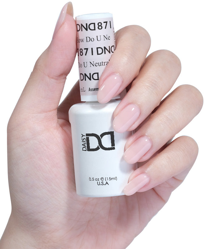 DND DUO GEL MATCHING COLOR (801-899)