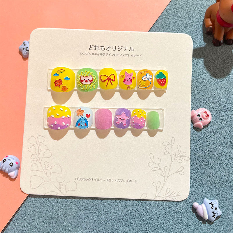 Kid Press On Nail Tips - 8