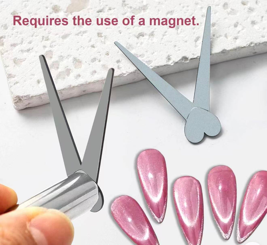 Littile V French Cateyes Metal Plate