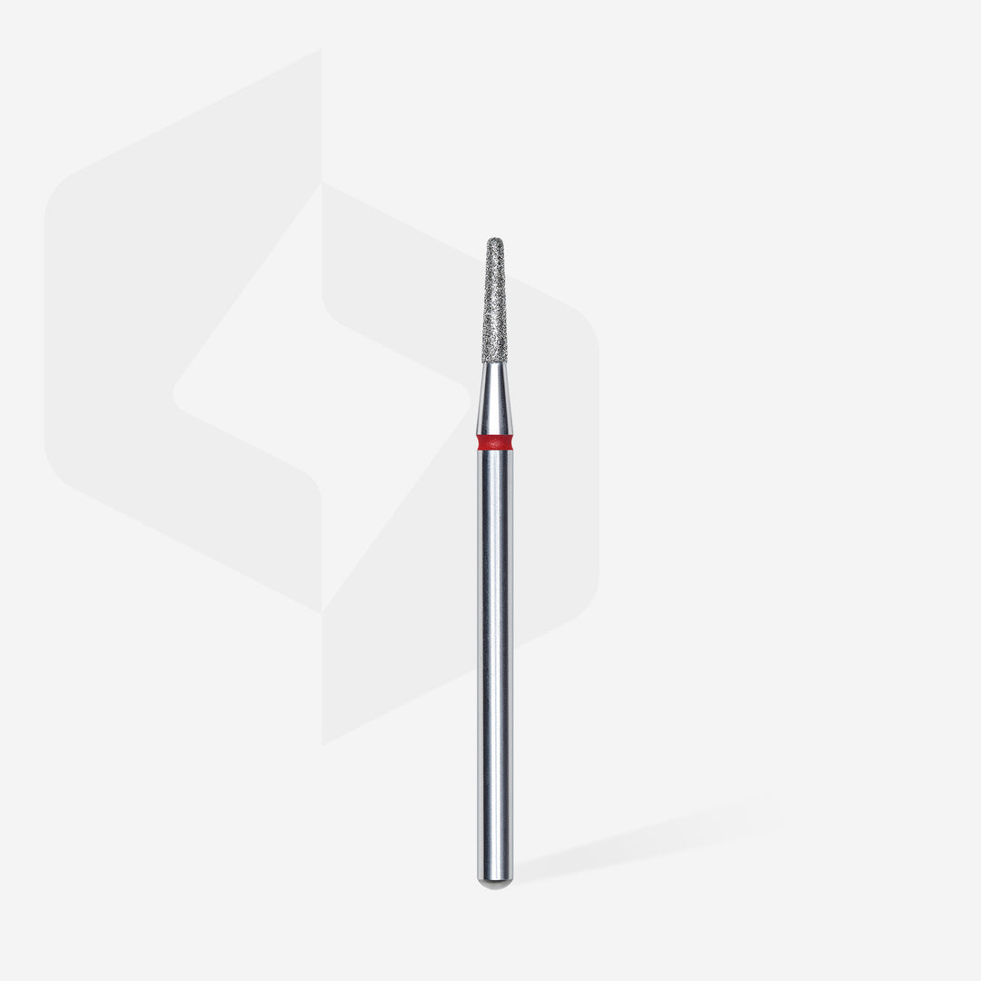 Staleks Diamond Nail Drill Bit Frustum - Red 1.8/8 mm