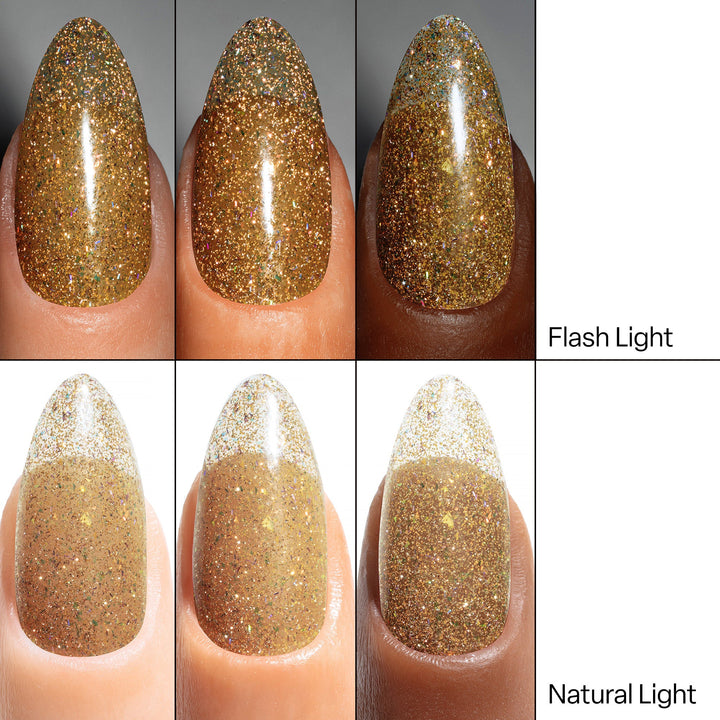 Apres Hello Kitty® Flash Glitter Gel Couleur 10ml - HK04 Until