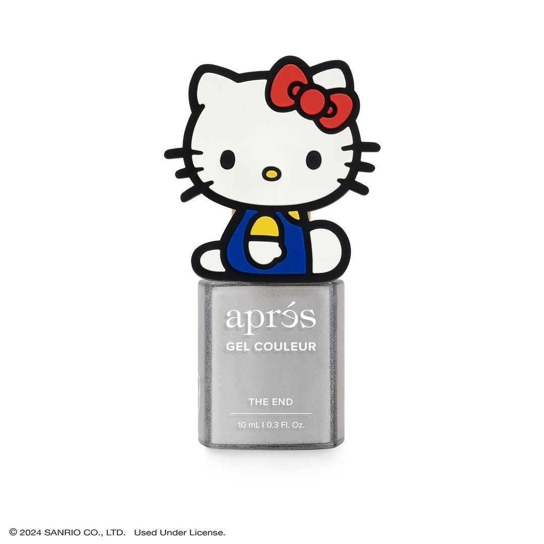 Apres Hello Kitty® Flash Glitter Gel Couleur 10ml - HK05 The End