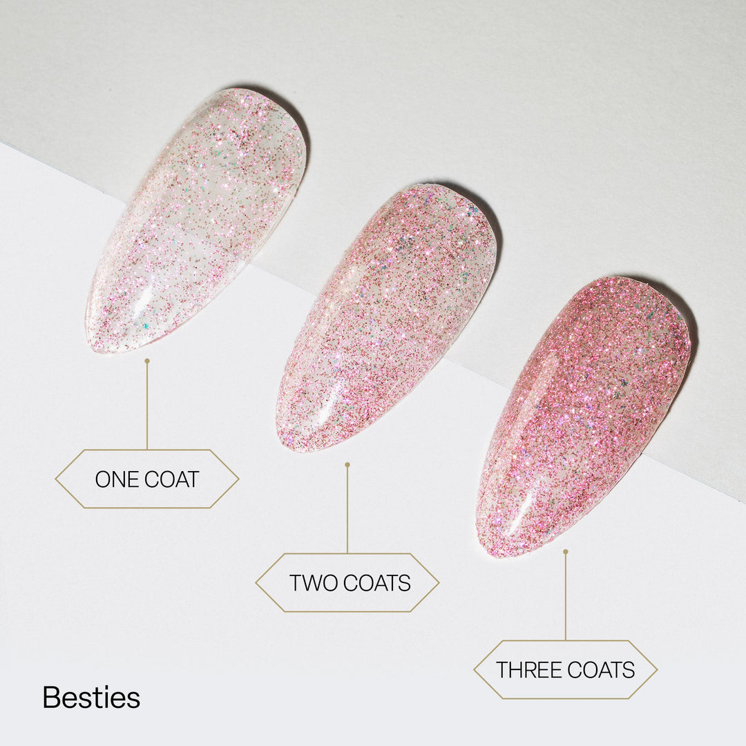 Apres Kuromi™ Flash Glitter Gel Couleur 10ml- K02 Besties