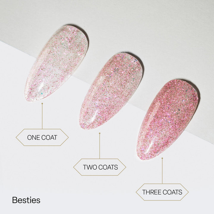 Apres Kuromi™ Flash Glitter Gel Couleur 10ml- K02 Besties