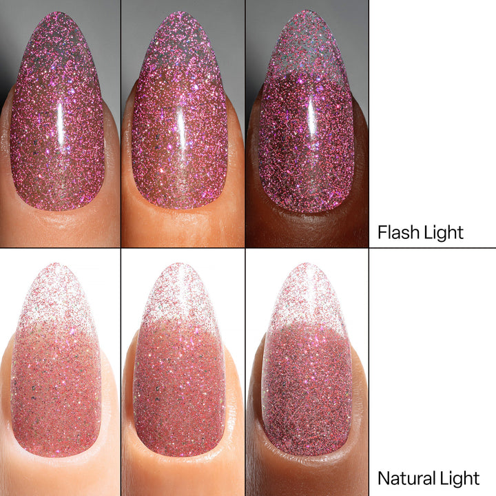 Apres Kuromi™ Flash Glitter Gel Couleur 10ml- K02 Besties