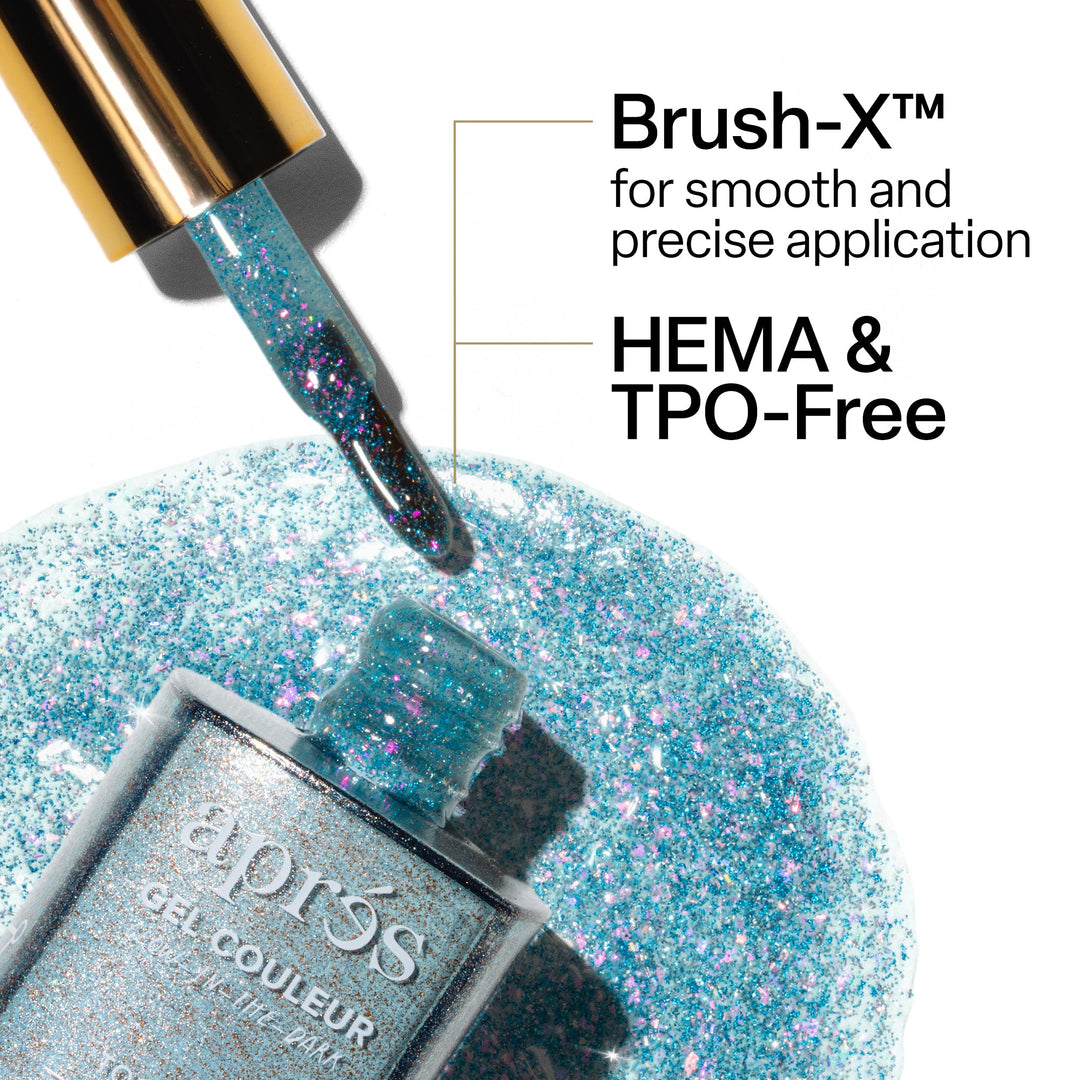 Apres Kuromi™ Flash Glitter Gel Couleur 10ml- K04 Together