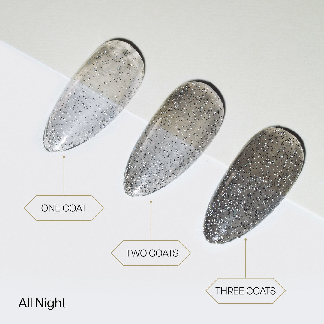 Apres Kuromi™ Flash Glitter Gel Couleur 10ml- K05 All Night