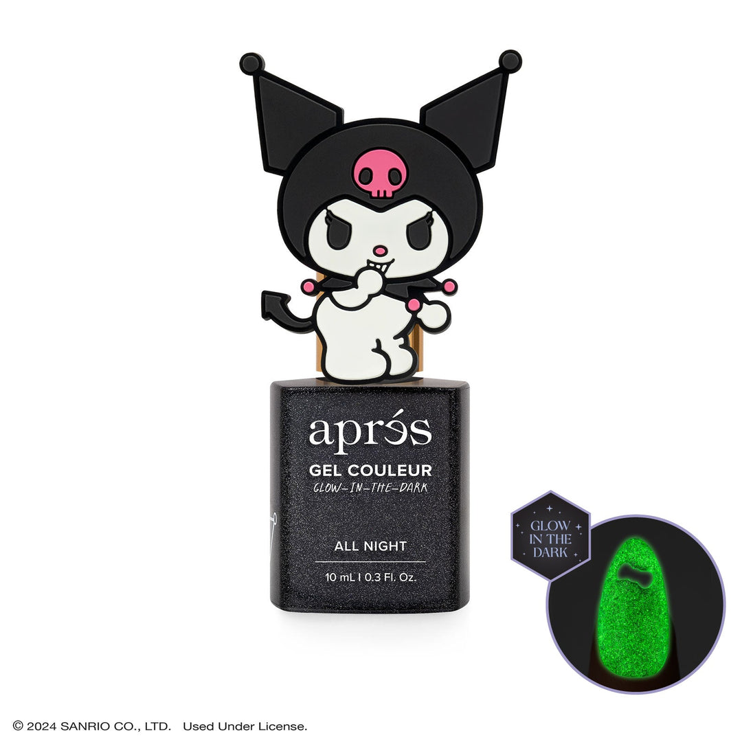 Apres Kuromi™ Flash Glitter Gel Couleur 10ml- K05 All Night