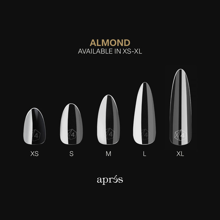 Hộp Đầu Móng GEL-X® Natural Almond Medium - Cỡ Nhỏ (280 chiếc)