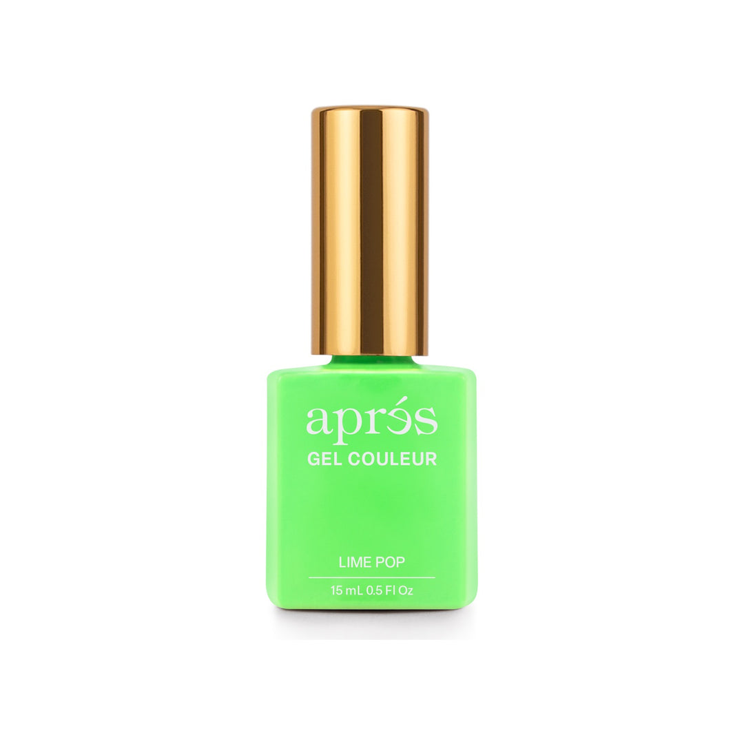Aprés Gel Couleur HEMA & TPO-free 204 Lime Pop - bottle
