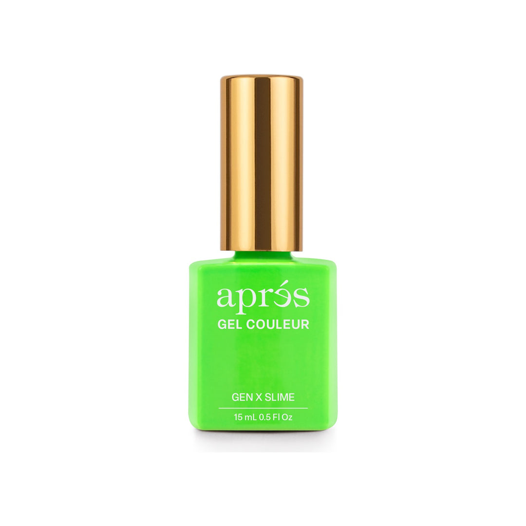 Aprés Gel Couleur HEMA & TPO-free 205 Gen X Slime - bottle