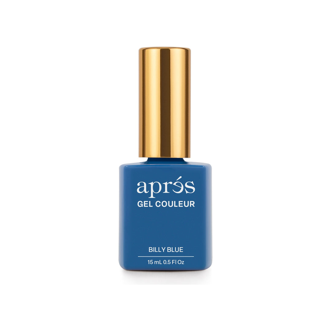 Aprés Gel Couleur HEMA & TPO-free 240 Billy Blue - bottle