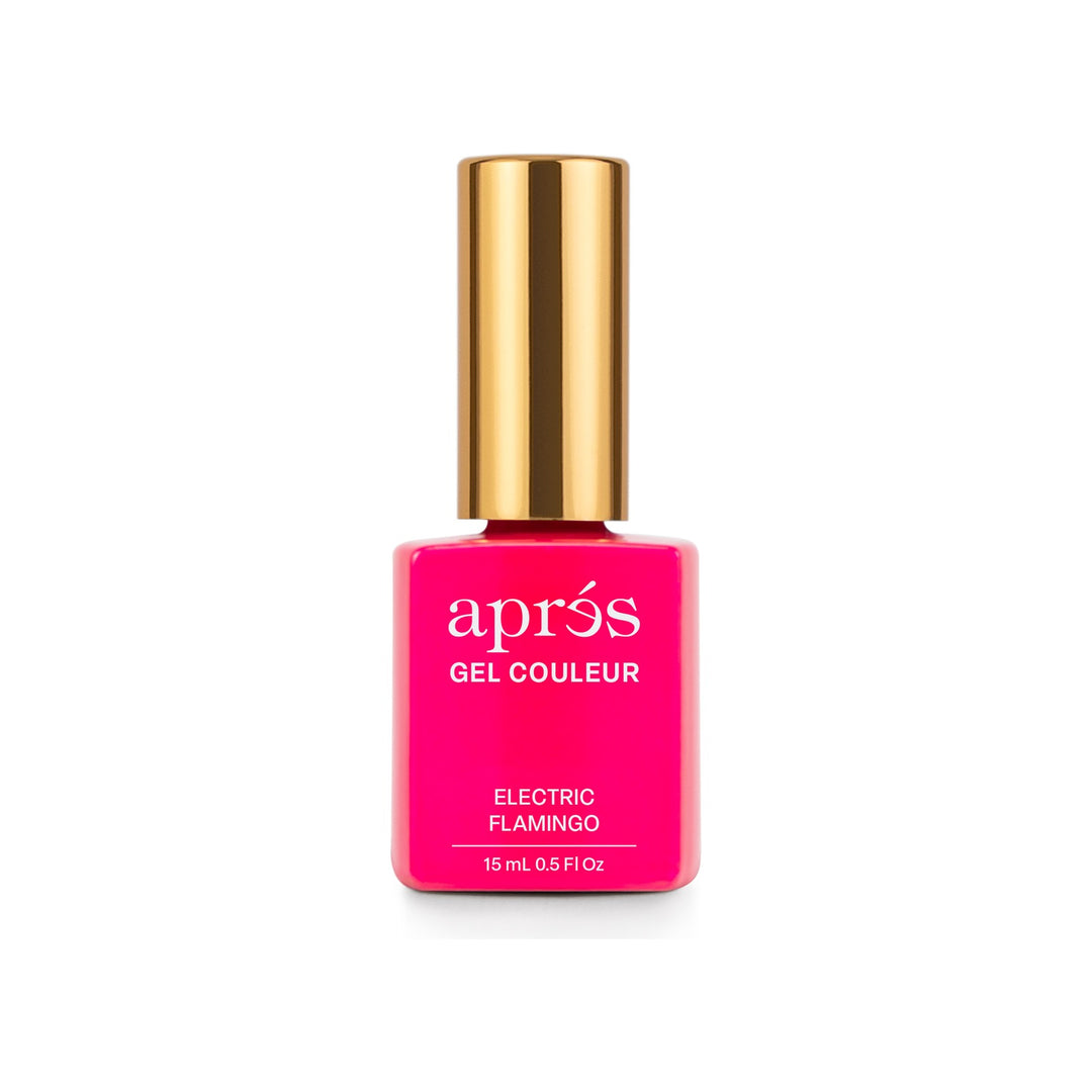 Aprés Gel Couleur HEMA & TPO-free 264 Electric Flamingo - bottle