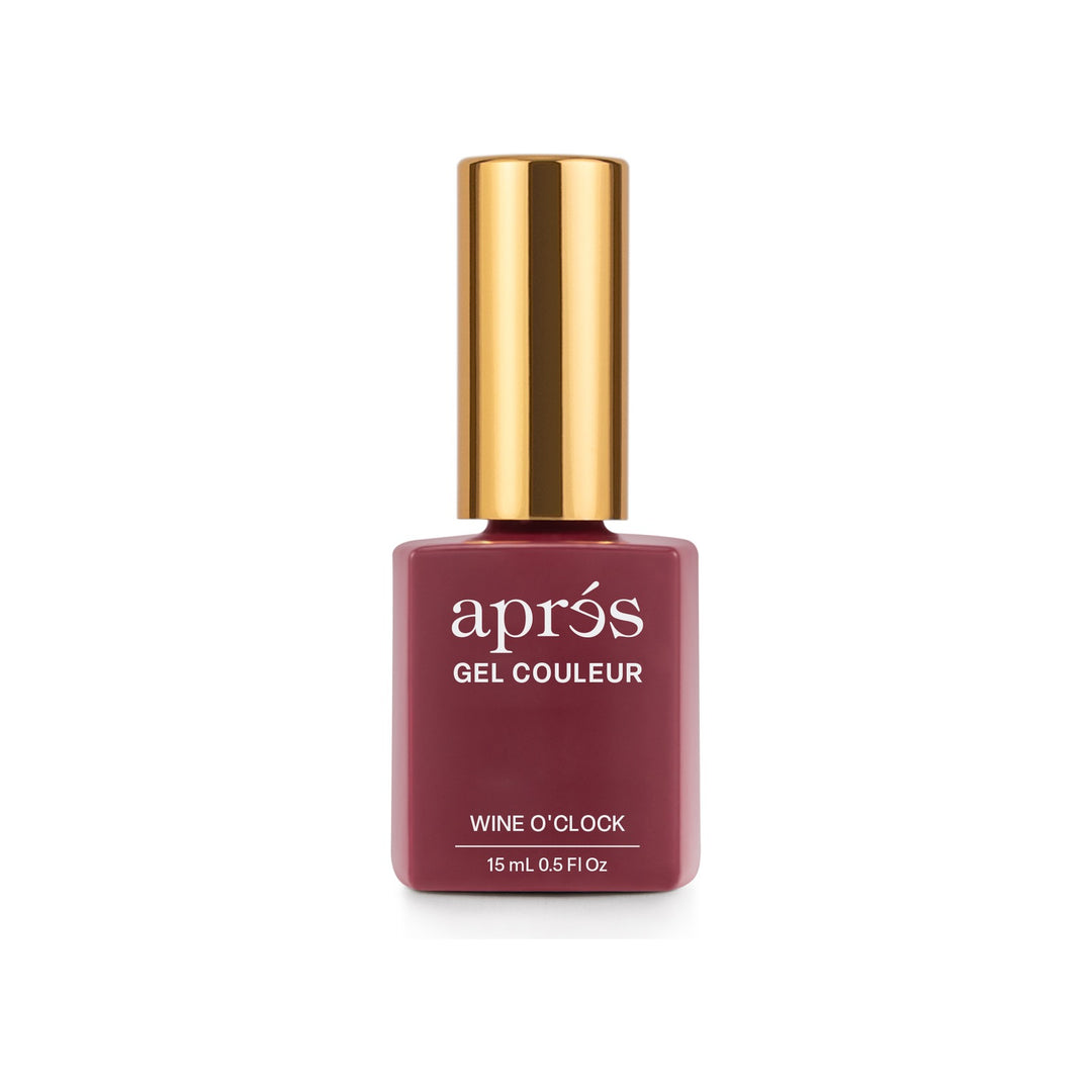 Aprés Gel Couleur HEMA & TPO-free 287 Wine O'Clock - bottle