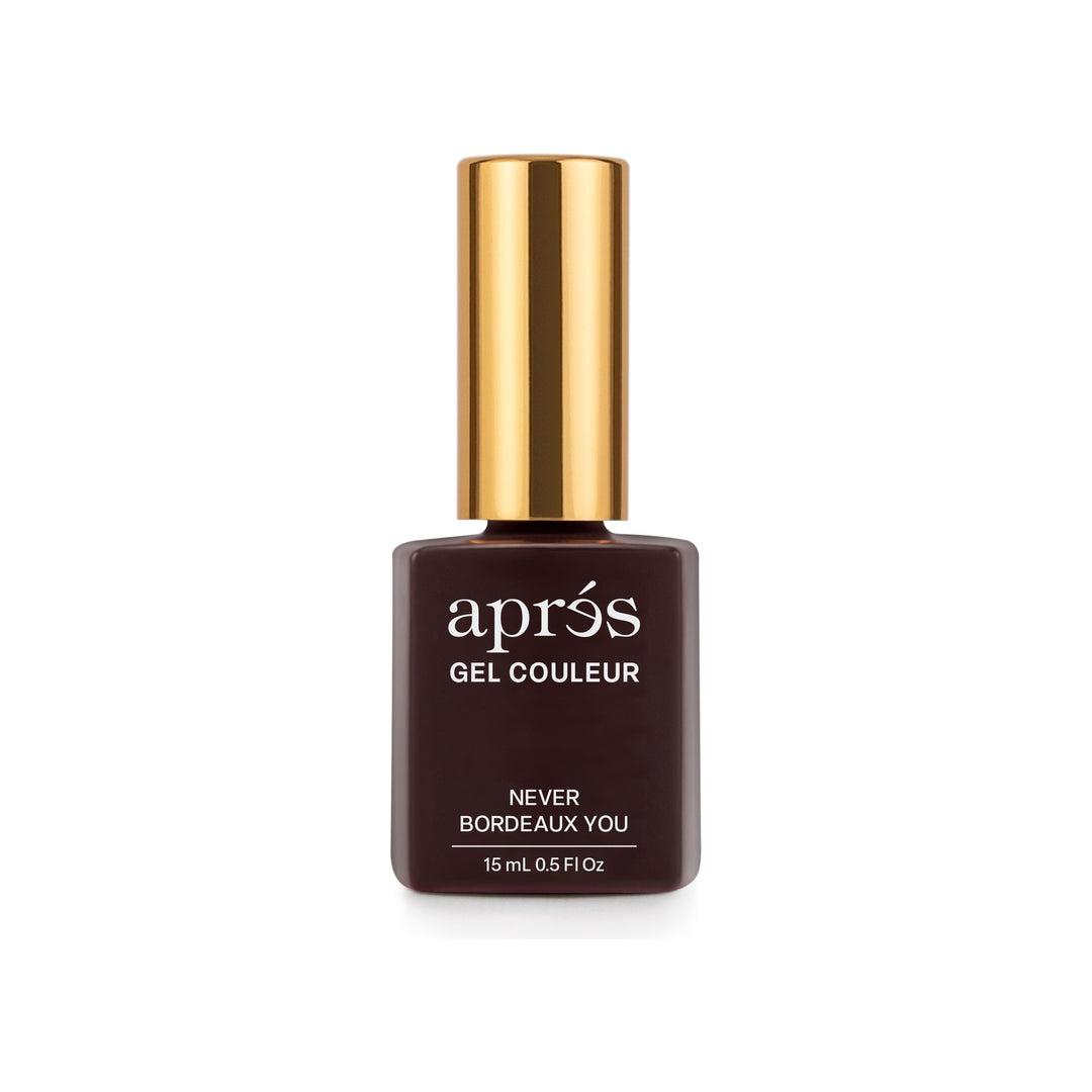 Aprés Gel Couleur HEMA & TPO-free 298 Never Bordeaux You - bottle