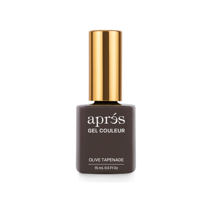 Aprés Gel Couleur HEMA &amp; TPO-free 312 Olive Tapenade - bottle