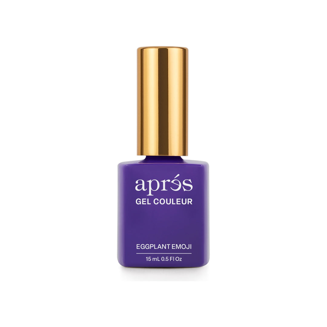 Aprés Gel Couleur HEMA & TPO-free 336 Eggplant Emoji - bottle