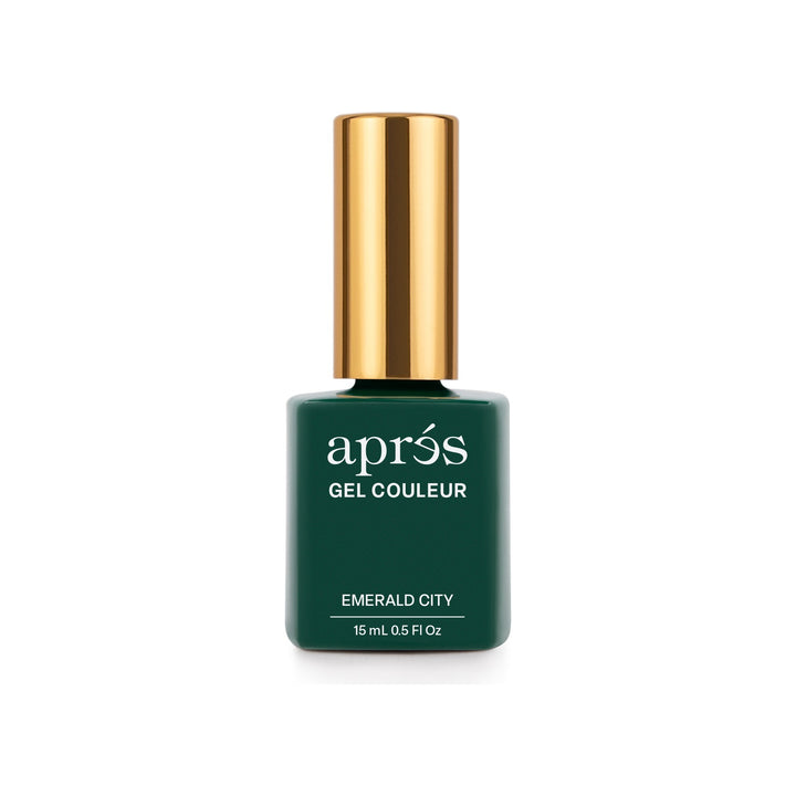 Aprés Gel Couleur HEMA &amp; TPO-free 347 Emerald City - bottle