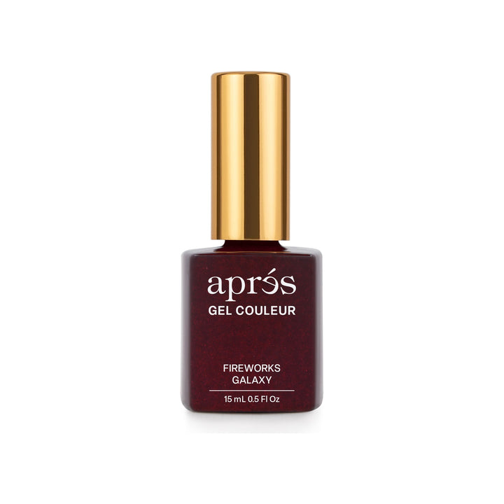 Aprés Gel Couleur HEMA &amp; TPO-free G04 Fireworks Galaxy - bottle