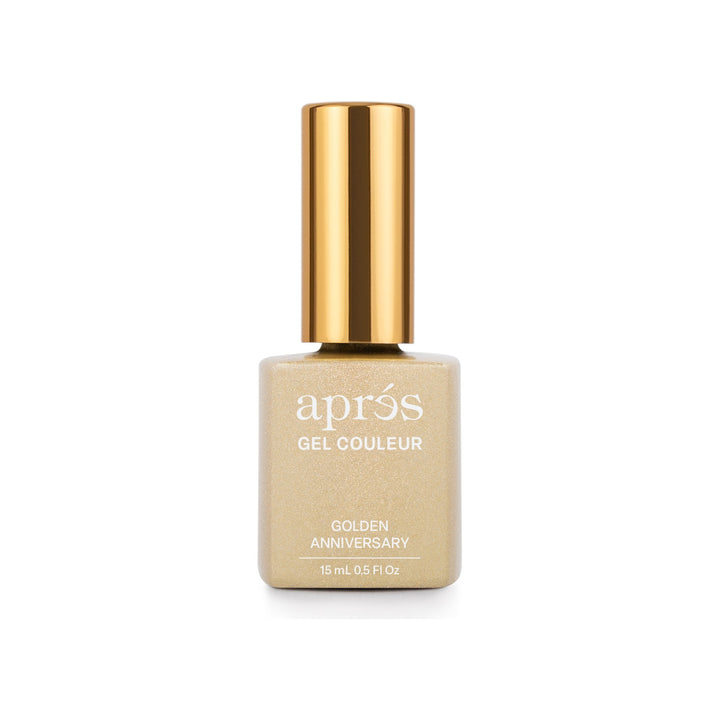 Aprés Gel Couleur HEMA &amp; TPO-free G08 Golden Anniversary - bottle