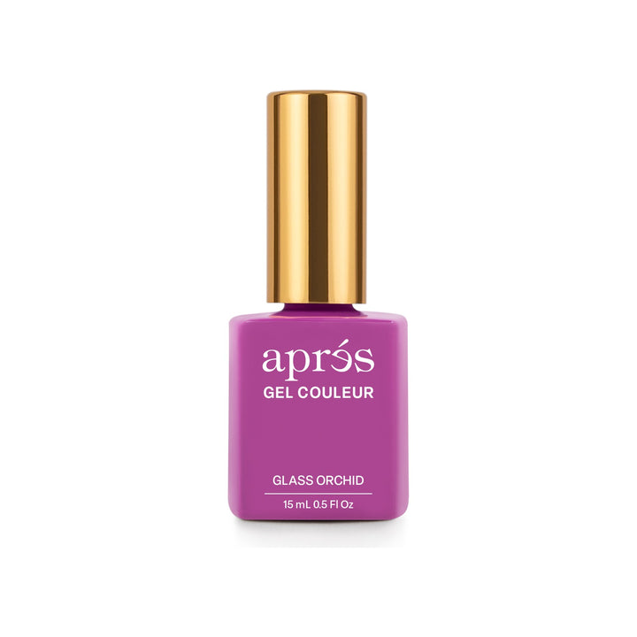 Aprés Gel Couleur HEMA &amp; TPO-free J05 Glass Orchid - bottle