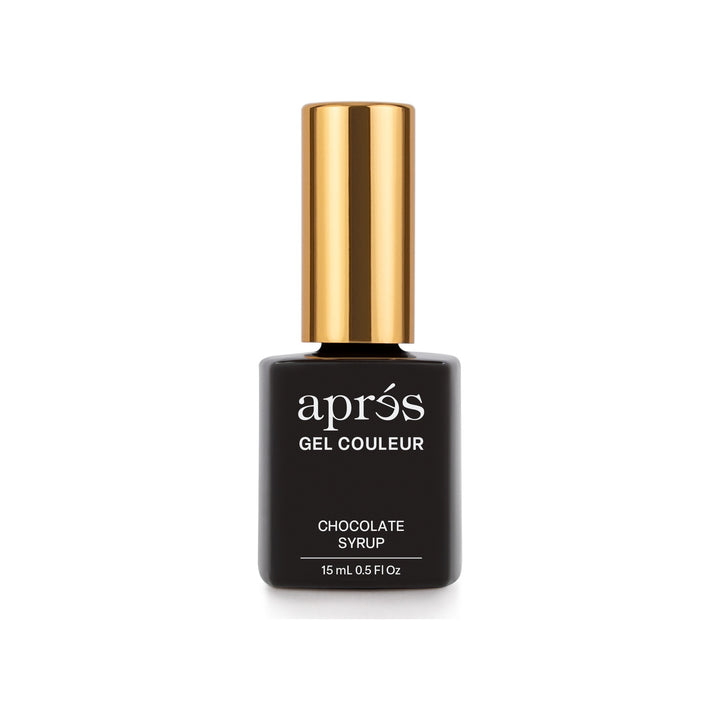 Aprés Gel Couleur HEMA &amp; TPO-free J12 Chocolate Syrup - bottle